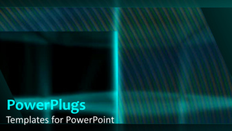 PowerPoint Template - A corporate network background